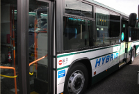 三重県初の大型路線ハイブリッドバス エルガを5台納車しました。(4)