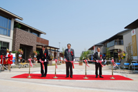 旧四日市支店跡地に「中日新聞四日市ハウジングセンター」がオープンしました。(1)