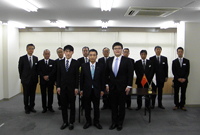 「受入式」を挙行いたしました。(1)