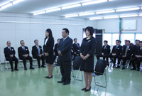 「創立63周年記念式典、永年勤続者表彰式」を挙行いたしました。(2)