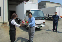 熊野営業所部品配送便を増便いたしました。