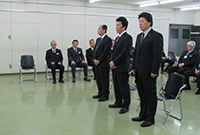 「創立64周年記念式典、永年勤続者表彰式」を挙行いたしました。(1)