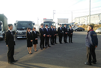 新入社員の安全運転研修と拠点訪問を実施しました。(3)