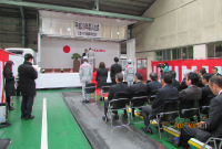 「トラック入社式」を挙行いたしました。(2)