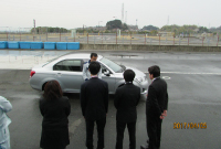 新入社員の安全運転研修と拠点訪問を実施しました。(1)