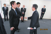 「受入式」を挙行いたしました。(3)