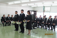 「創立66周年記念式典、永年勤続者表彰式」を挙行いたしました。(3)