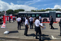 連節バスの内覧会を開催しました。(3)