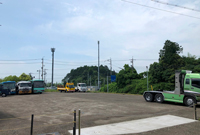 中古車センター第2駐車場（サイエンスシティ内）完成(1)