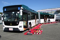 連節バス見学会の開催(1)