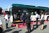 連節バス見学会の開催(2)