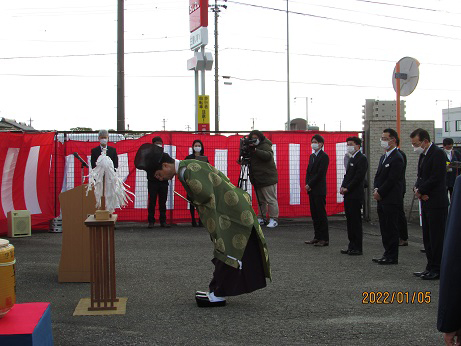 初めての初荷式を実施！(1)