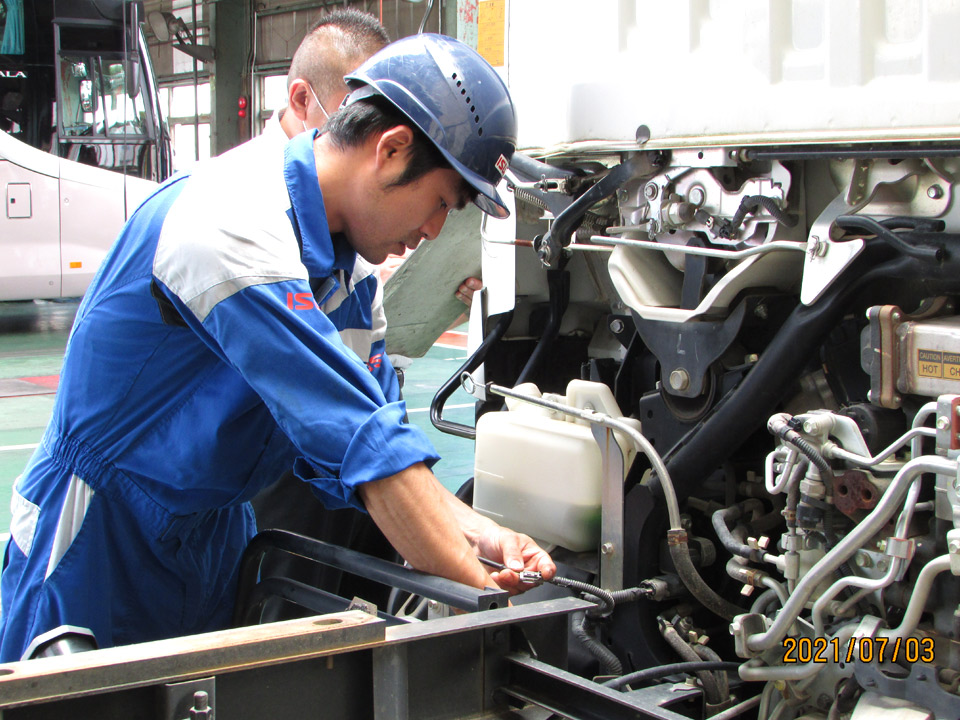 社内サービス部品技能コンテスト(1)