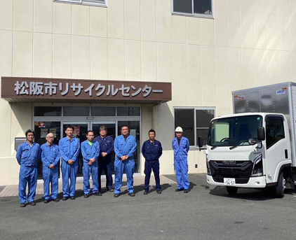 松阪市役所様へ試乗会・実証試験を実施しました(2)